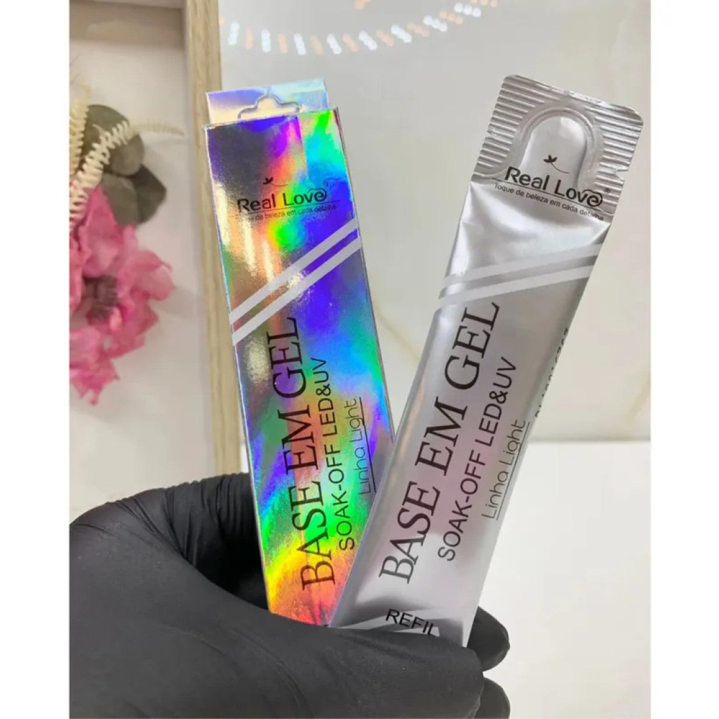 Refil Base Em Gel Linha Light 10Ml - Real Love