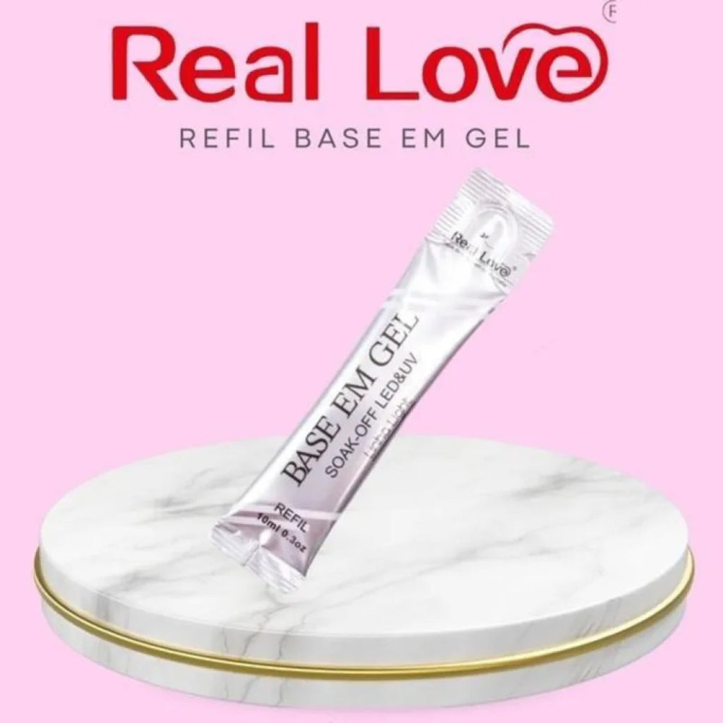 Refil Base Em Gel Linha Light 10Ml - Real Love