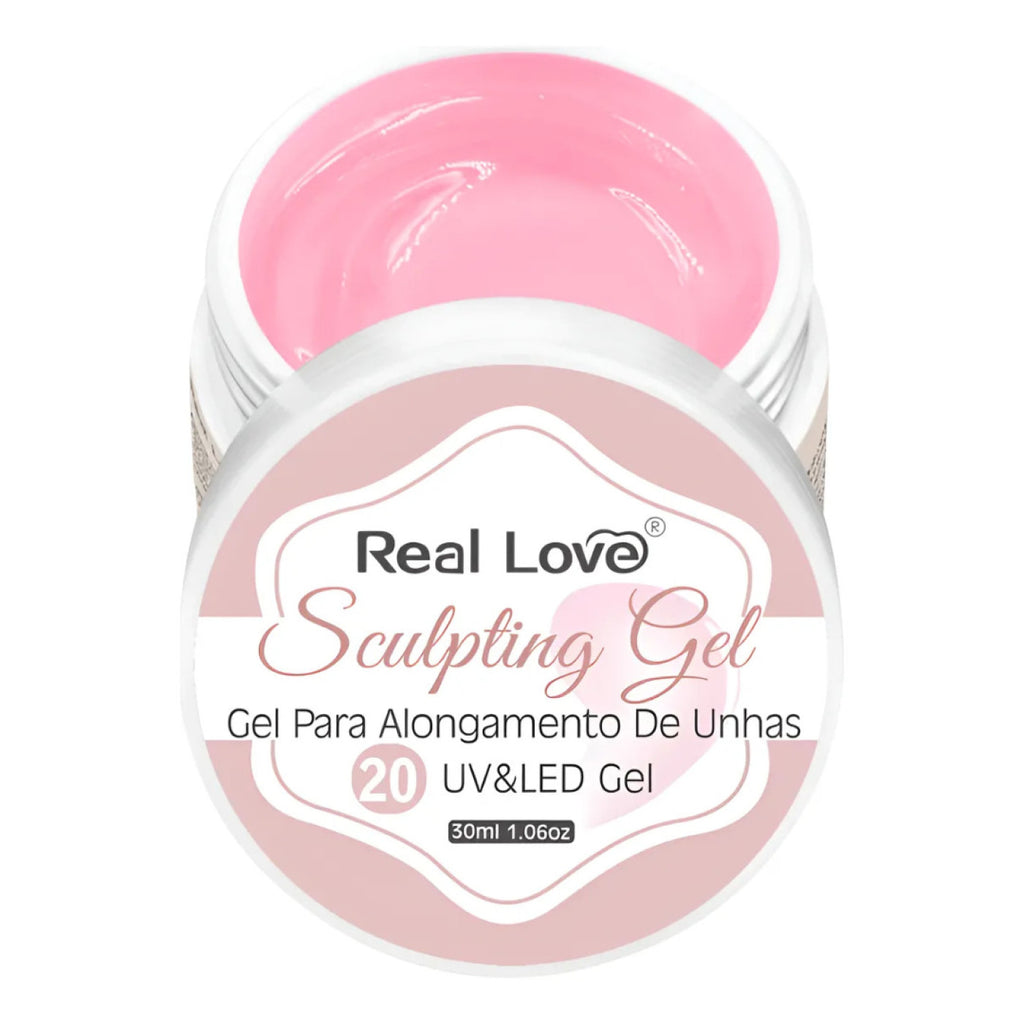 Gel De Alongamento Sculpting Gel 20 Real Love 30Ml