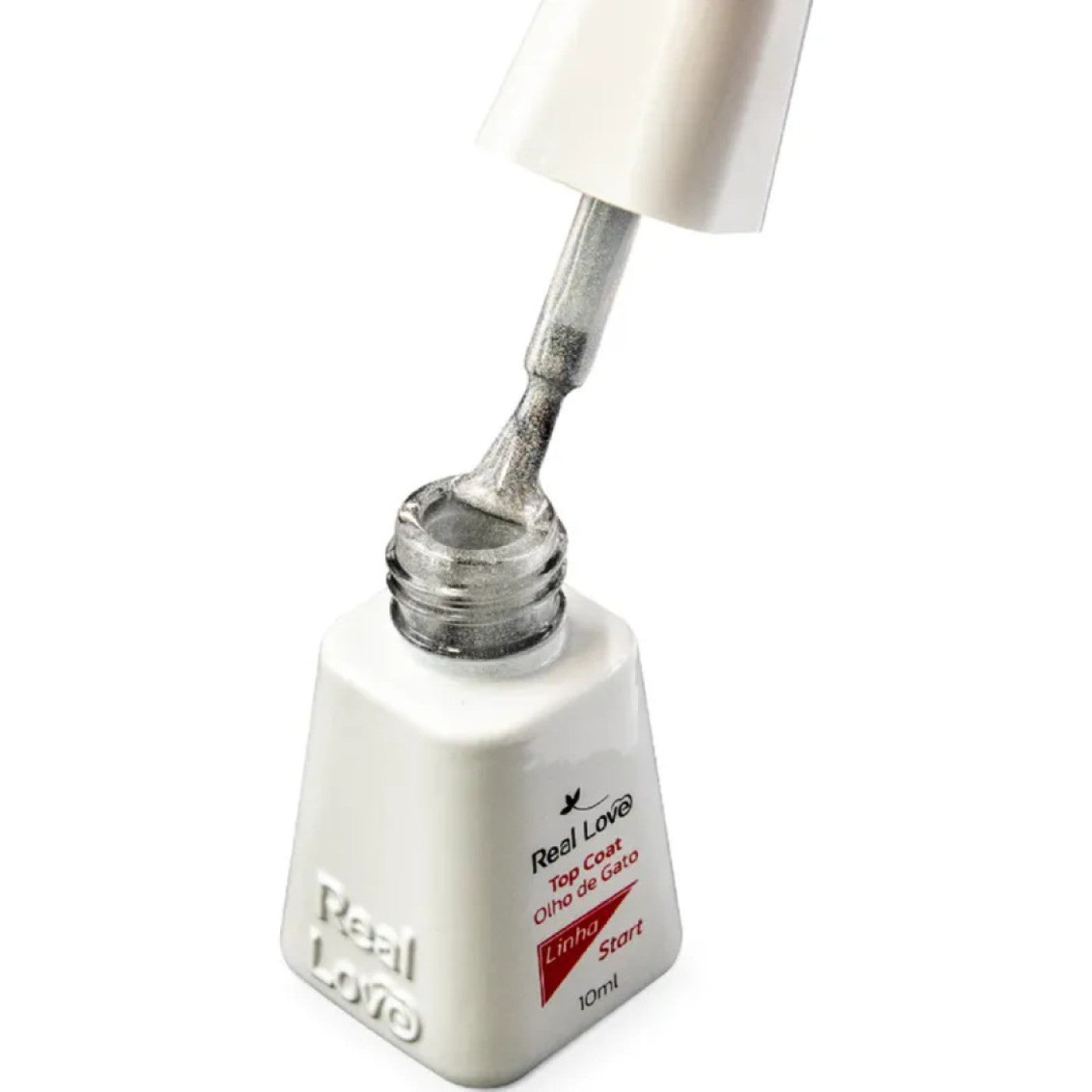 Top Coat Olho De Gato Para Unhas Linha Start 10Ml-Real Love