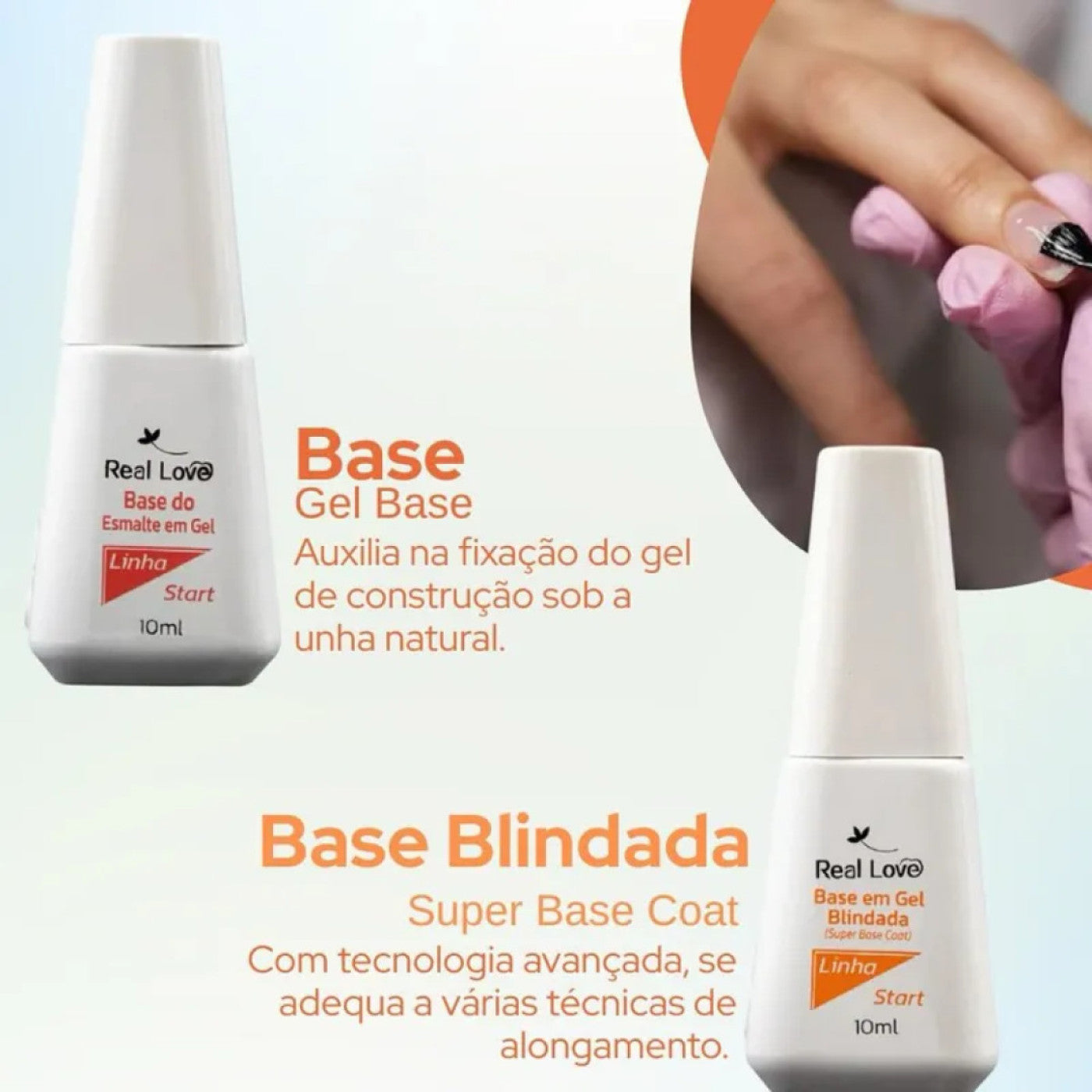 Kit C/7 Preparadores Linha Start Real Love 7X10Ml