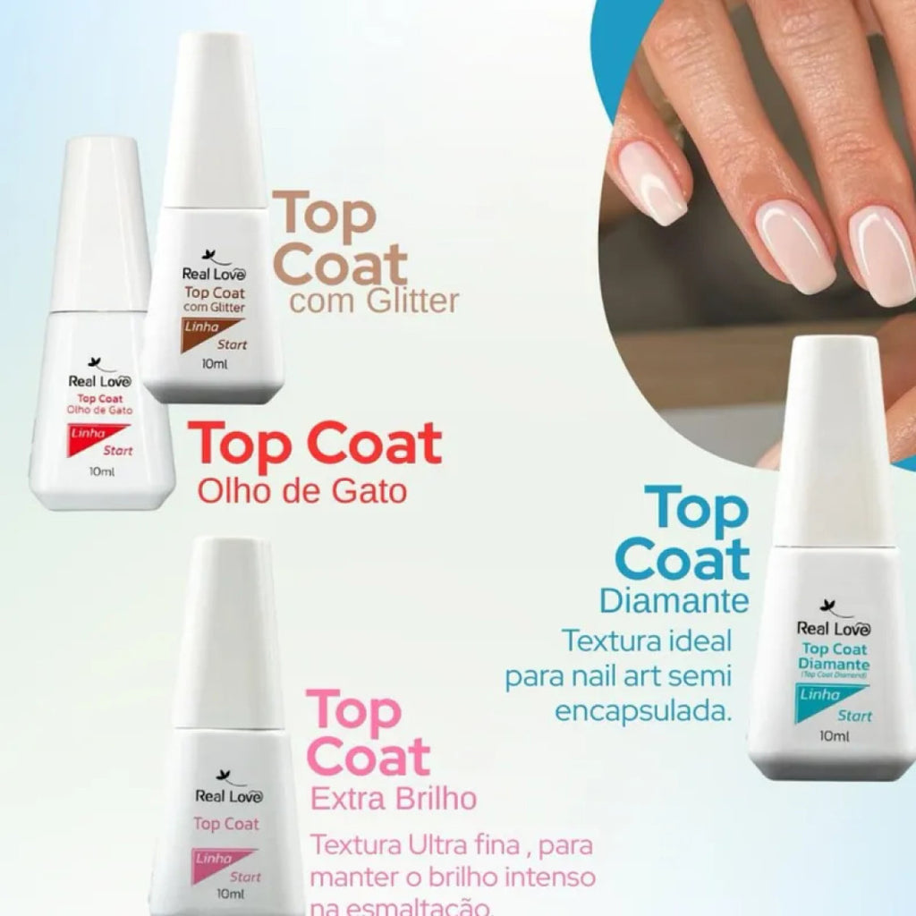 Kit C/7 Preparadores Linha Start Real Love 7X10Ml