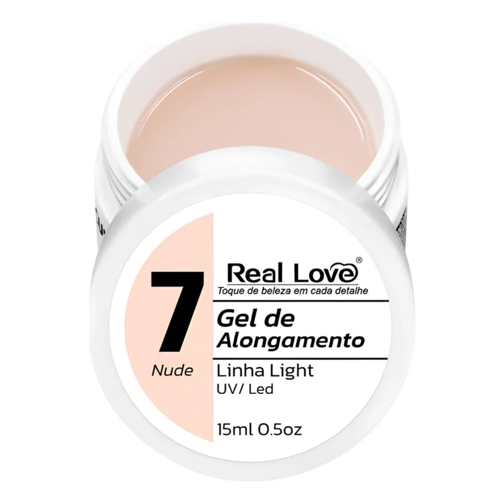 Gel De Alongamento 07 Nude Real Love 15Ml