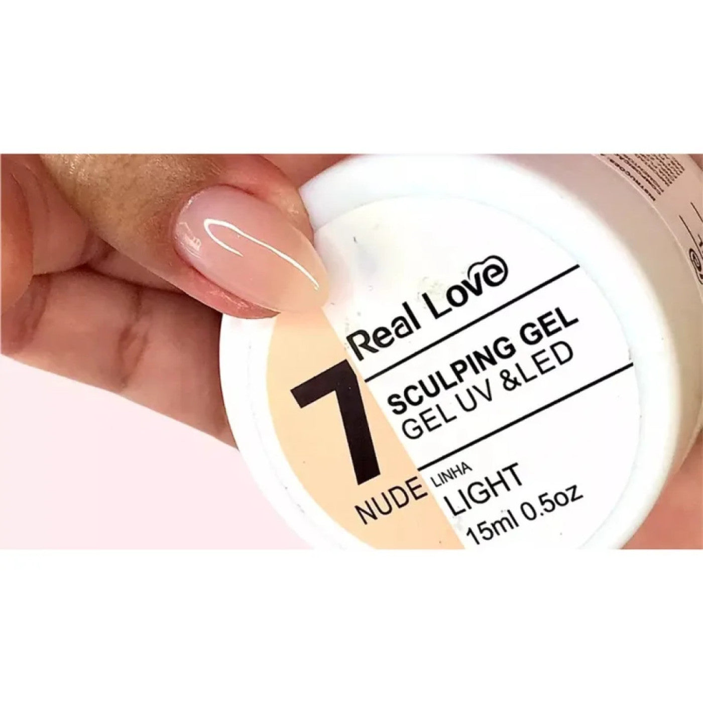 Gel De Alongamento 07 Nude Real Love 15Ml