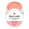 Gel De Alongamento Com Glitter 03 Pink Real Love 15G