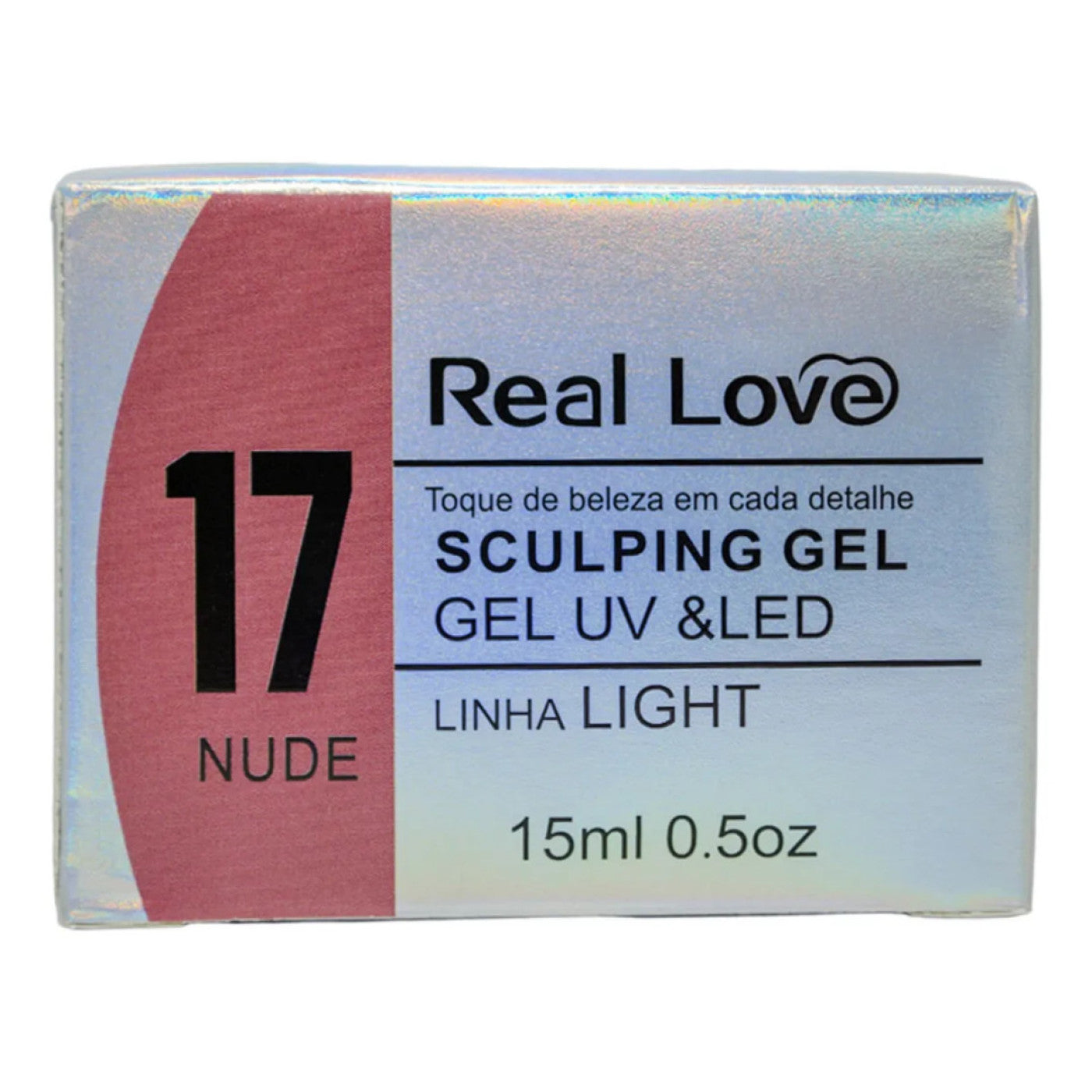 Gel Sculping Real Love Light Uv Led Alongamento De Unha 15Ml