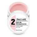 Gel De Alongamento De Unha Sculping 15Ml Light Real Love