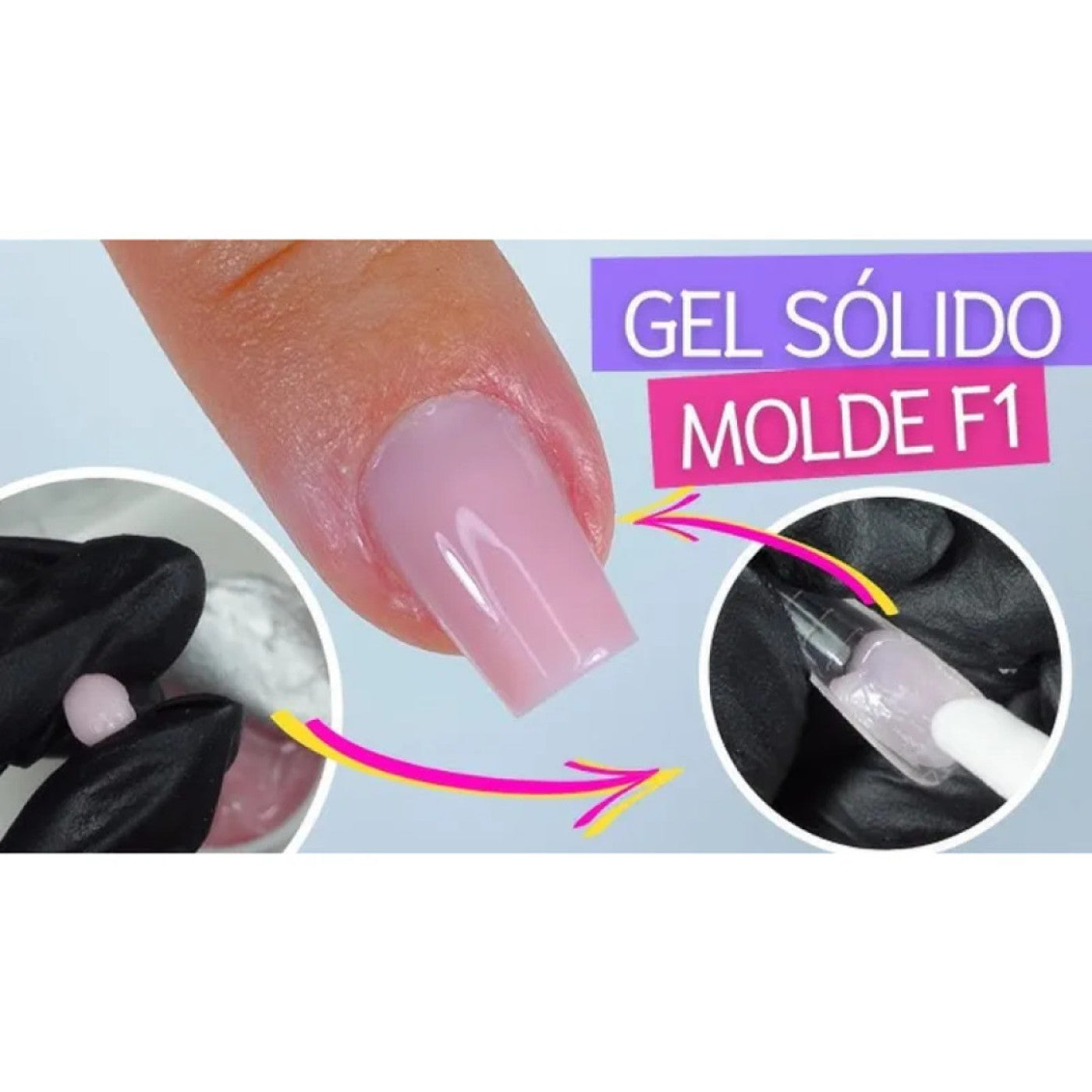 Gel Solido Para Alongamento Powder Gel 15 Nude Real Love 15G