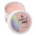 Gel Unha Construtor Led/Uv 15Ml Alongamentos Dafu Light 03