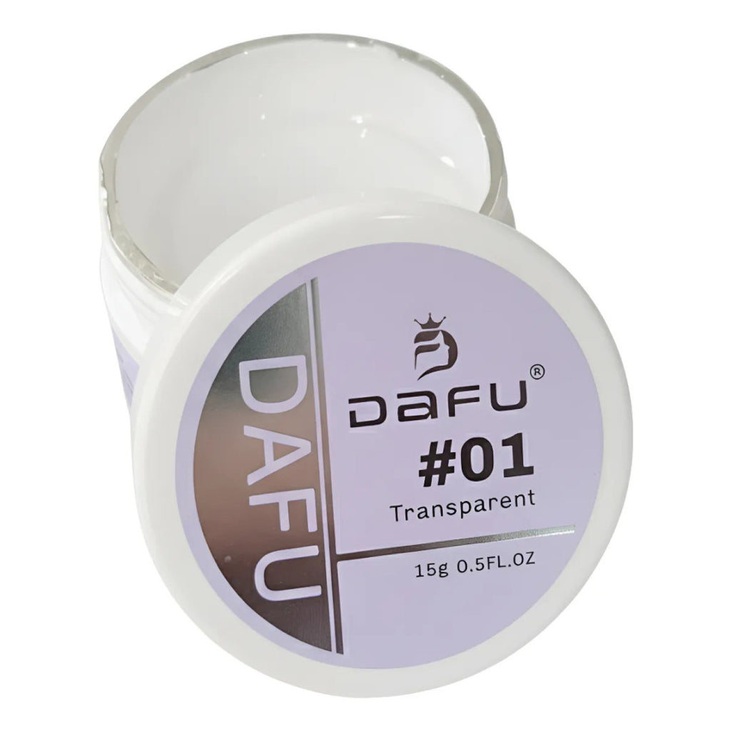 Gel Para Unha Construtor 15 Ml Dafu Alongamentos Cor 01