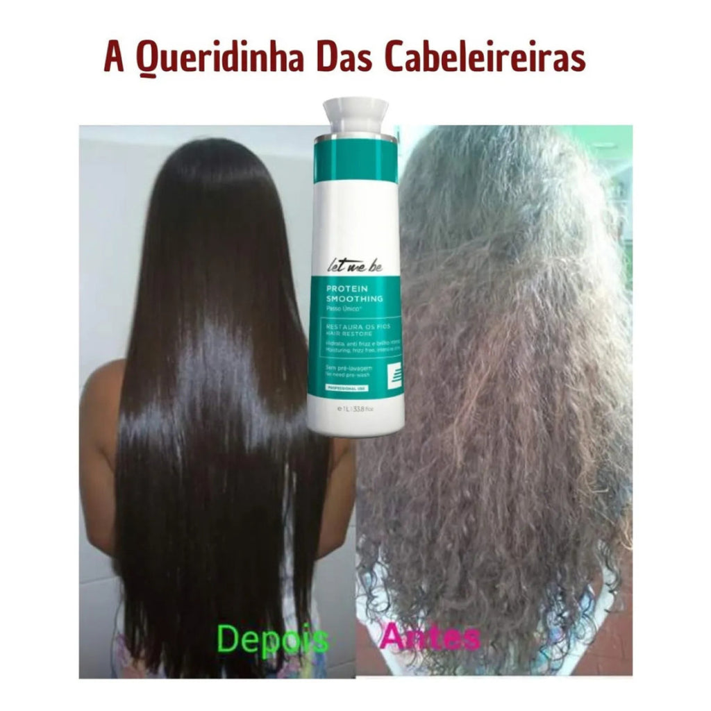 Let Me Be Escova Sem Formol Restaura Suave Passo Unico 500Ml