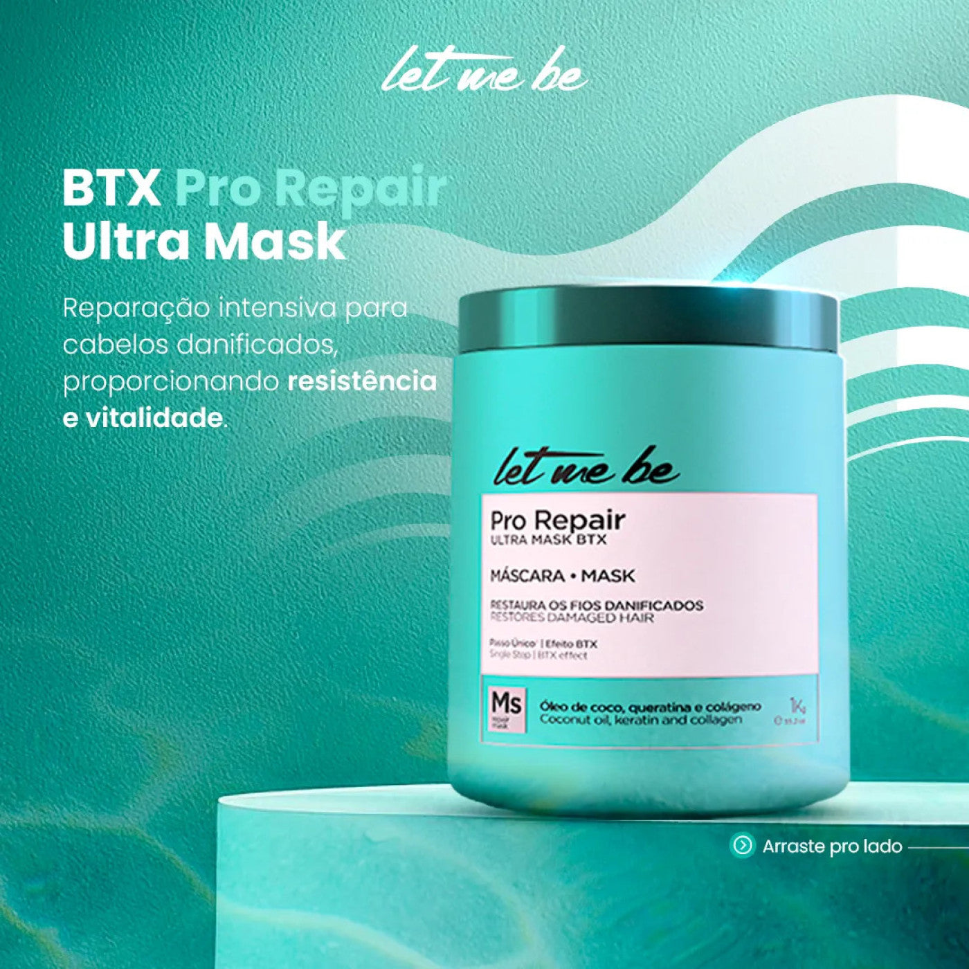 B-TOX Let Me Be - Sem Formol Pro Repair Ultra Mask 1Kg