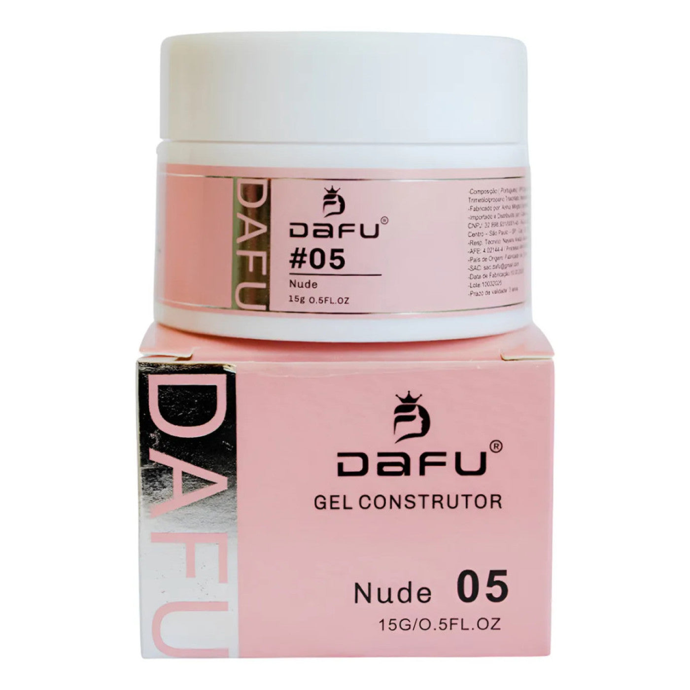 Gel Construtor Dafu Unha Profissional Uv/Led 15G Cor 05