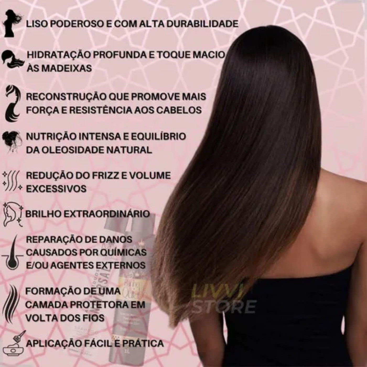 Kit Progressiva Banho de Quiabo Maranata Hair – Shampoo + Gloss Redutor 1L