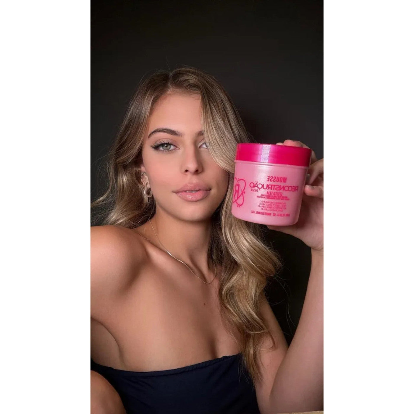 Máscara De Reconstrução Efeito Teia Maranata Hair 1Kg