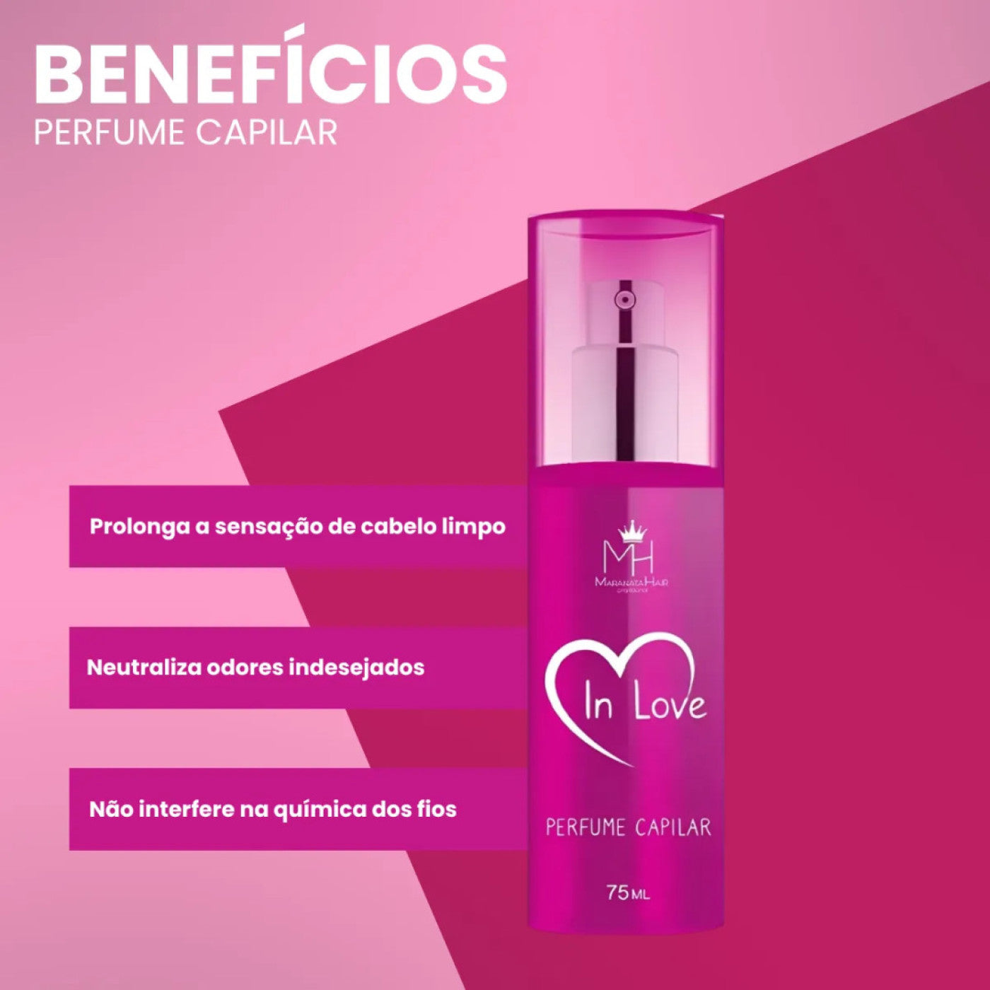 Perfume Capilar In Love Maranata Hair 75Ml