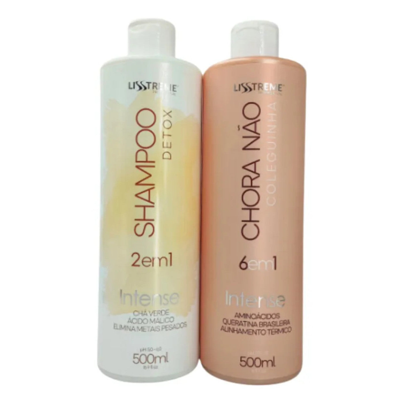 Kit Escova Organica Chora Não Coleguinha Lisstreme 6Em1 500