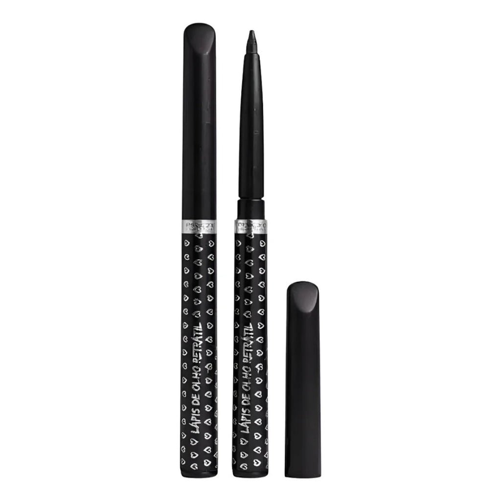 Lapis De Olho Retrátil Delineador Pink 21 Preto 1 Unidade F
