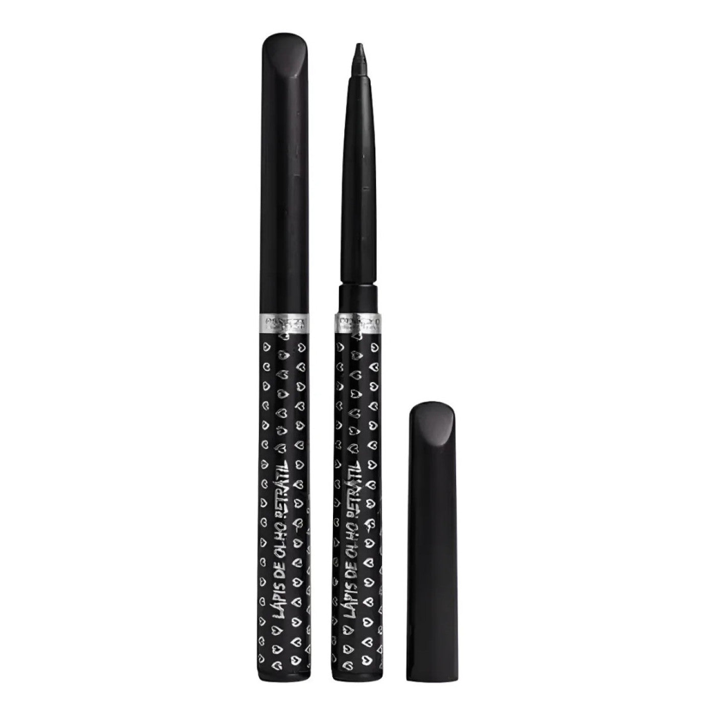 Lapis De Olho Retrátil Delineador Pink 21 Preto 1 Unidade F