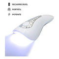 Mini Cabine Led Uv Portátil Secagem Unhas Gel Estufa 18W Q5