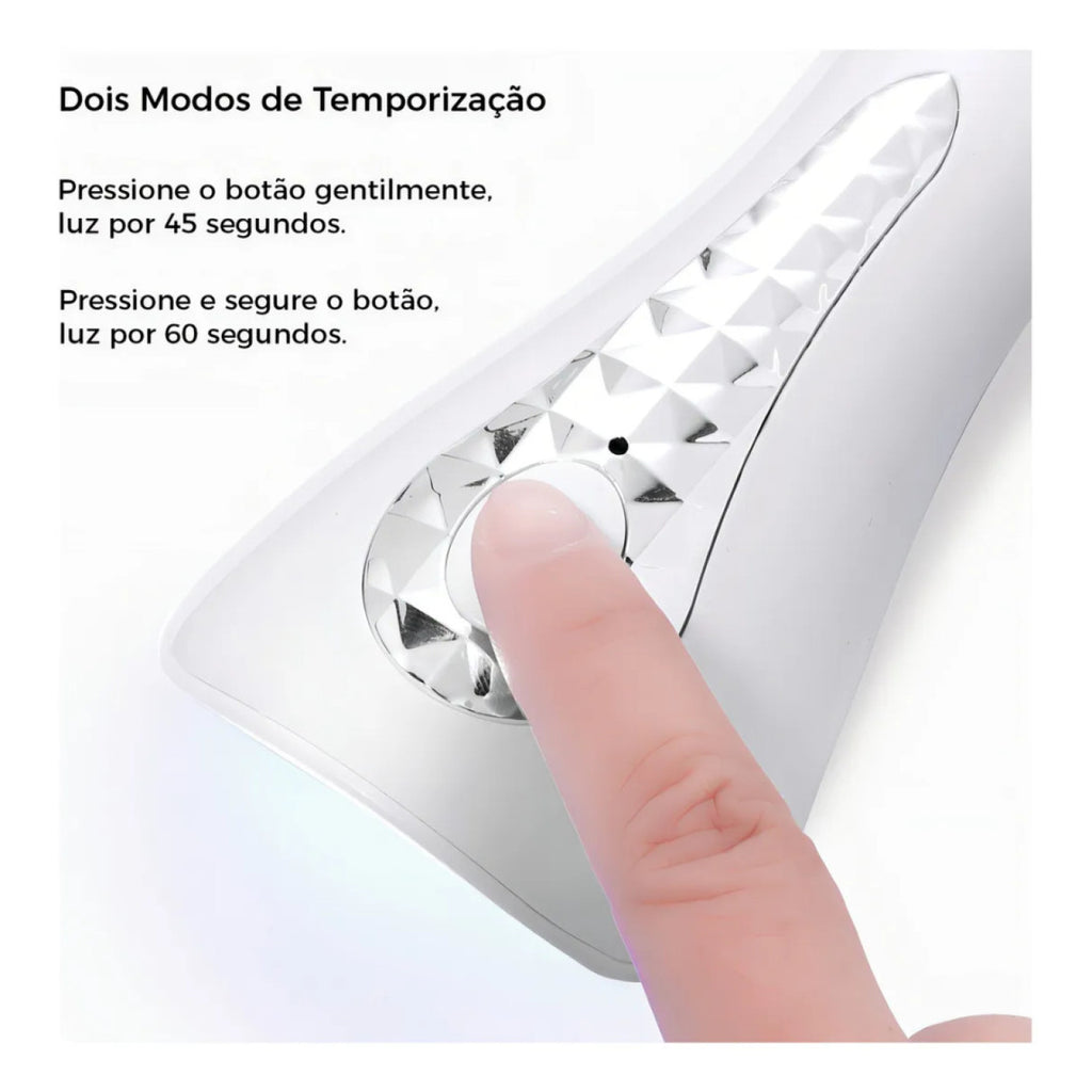 Mini Cabine Led Uv Portátil Secagem Unhas Gel Estufa 18W Q5