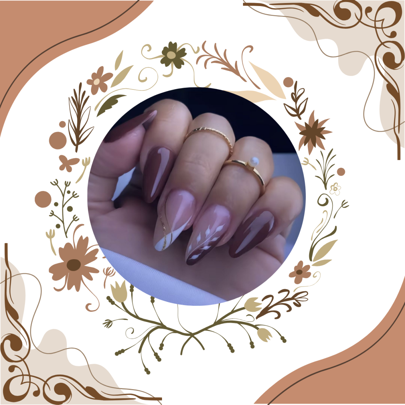 Kit Esmaltes Em Gel Tons De Marrons Dafu