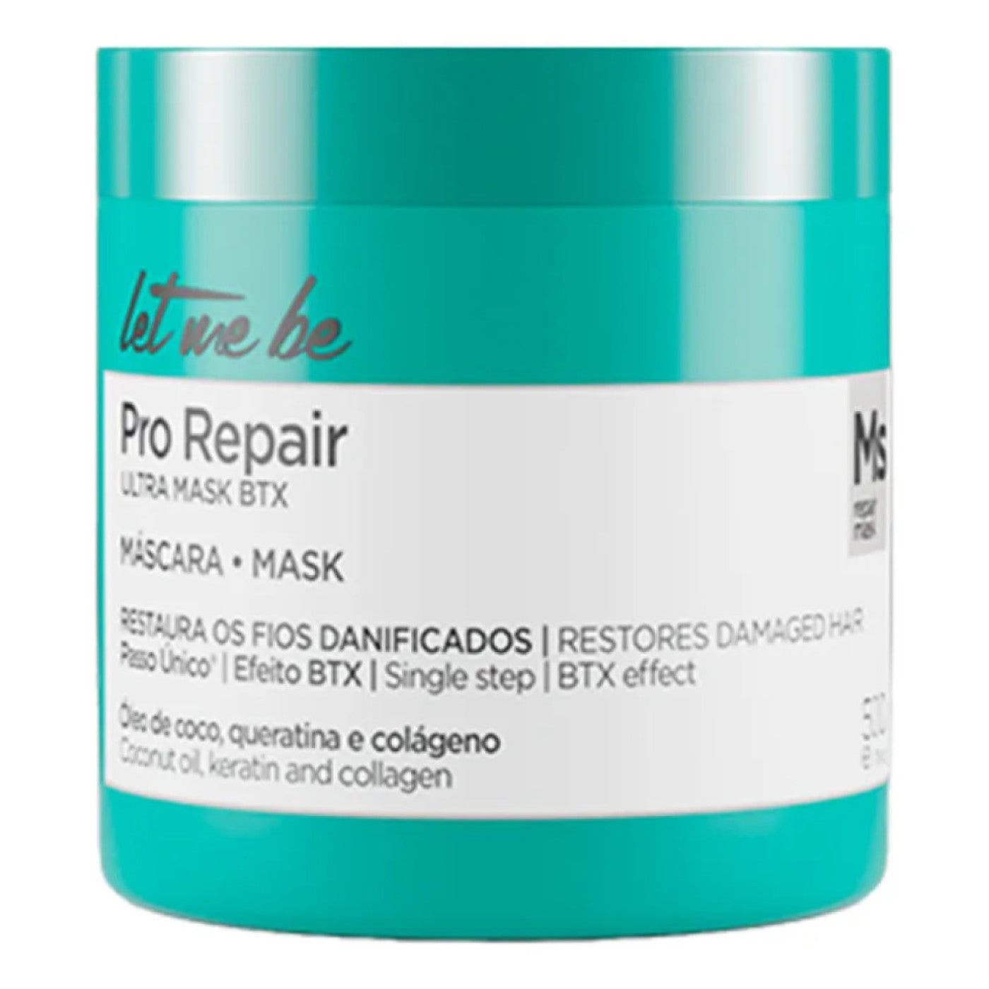 B-TOX Pro Repair Ultra Mask 500G Passo Único Let Me Be