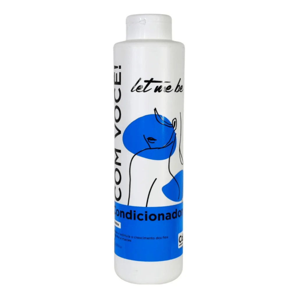 Kit Shampoo + Condicionador Biotina 1L Let Me Be