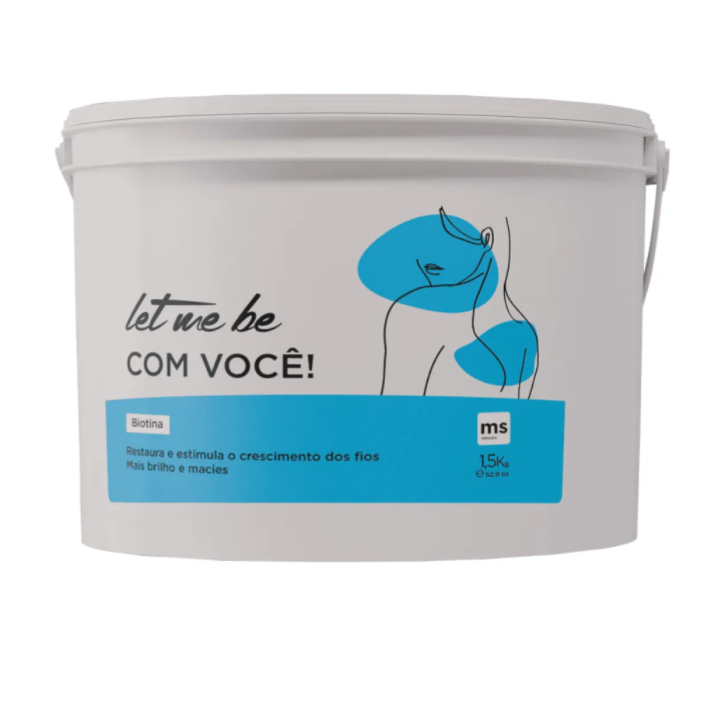 Máscara Com Você Biotina Hidratação Intensiva 1,5Kg