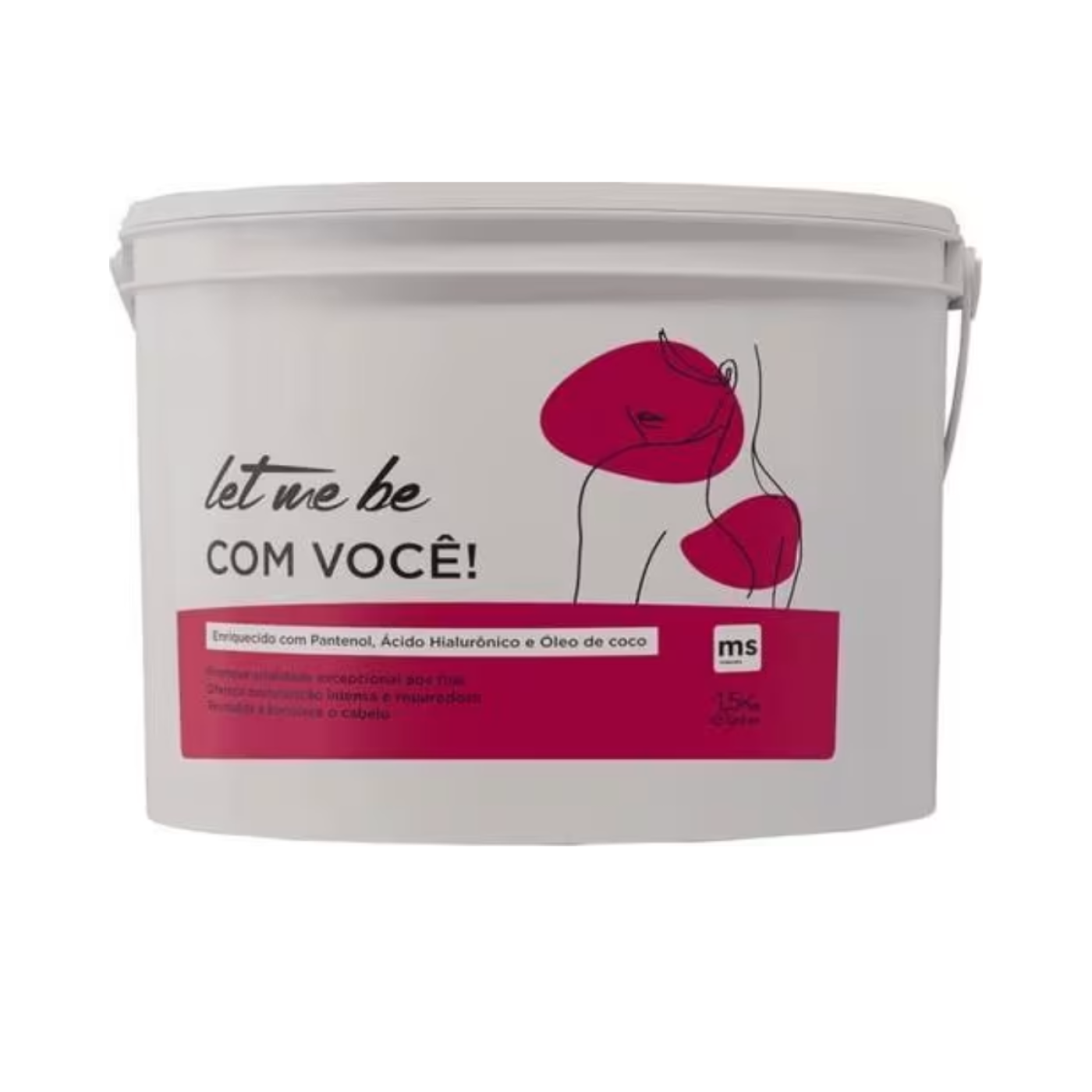 Máscara Capilar Ácido Hialurônico Hidratação Intensiva 1,5Kg