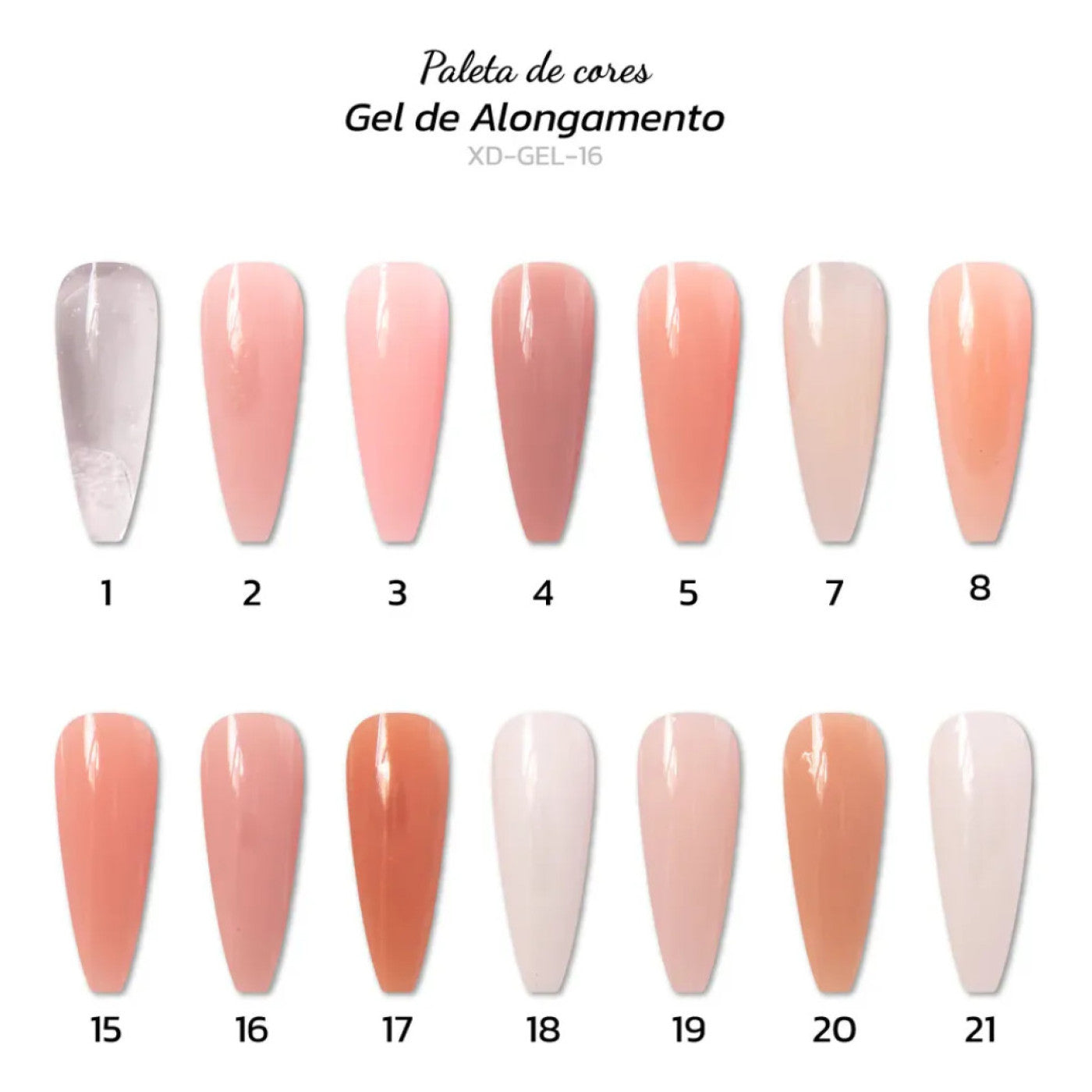 Gel Alongamento Unha Led Linha Light Real Love 30Ml Anvisa N