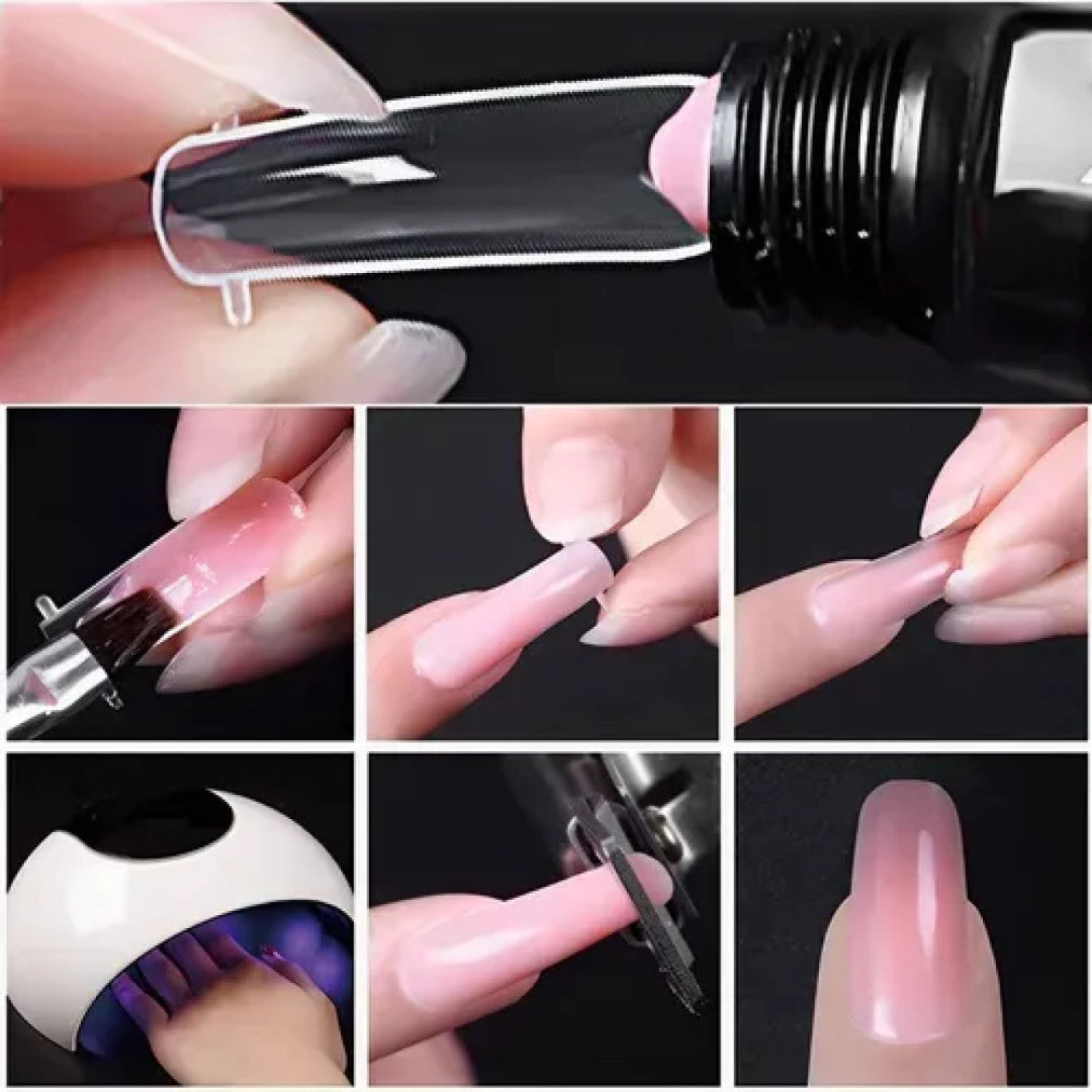 Gel Alongamento Unha Led Linha Light Real Love 30Ml Anvisa N