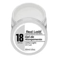 Gel De Alongamento De Unha 18 White Branco Real Love 30Ml 18