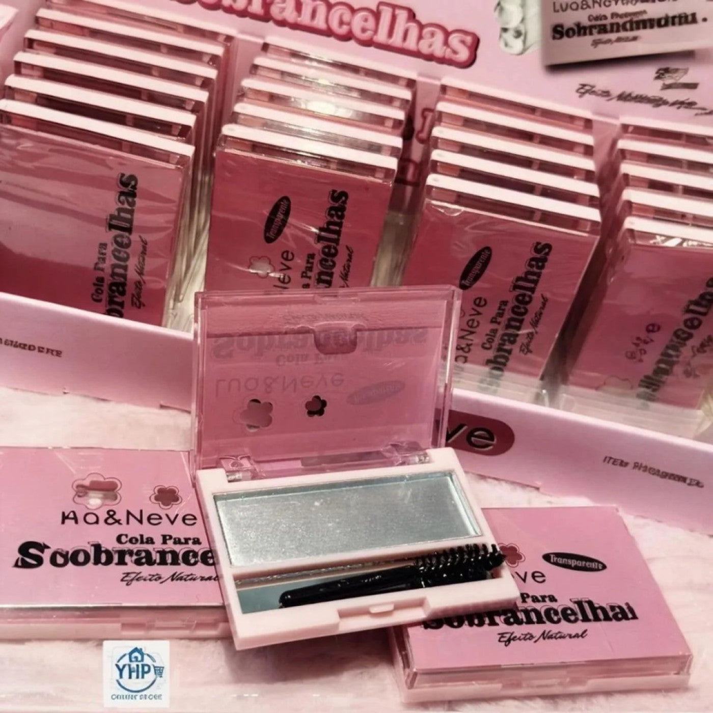 Gel De Sobrancelha Cola Lua&Neve Transparente Efeito Natural