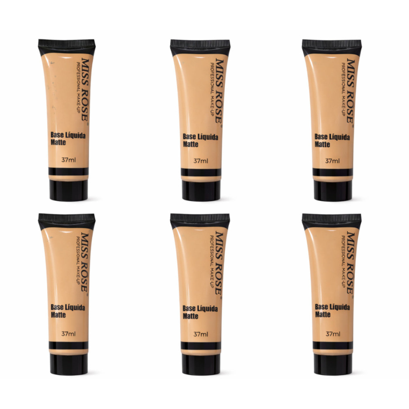 Base Matte Professional Make-Up Miss Rose - Cor: 01