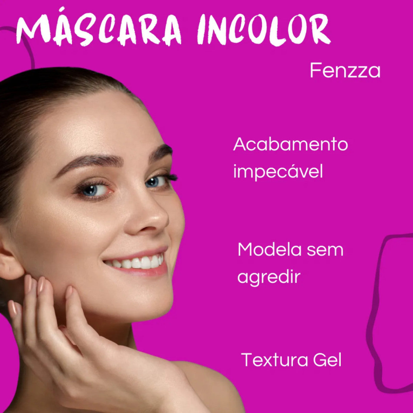 Fenzza Gel Modelador Sobrancelhas Moana 5G Incolor