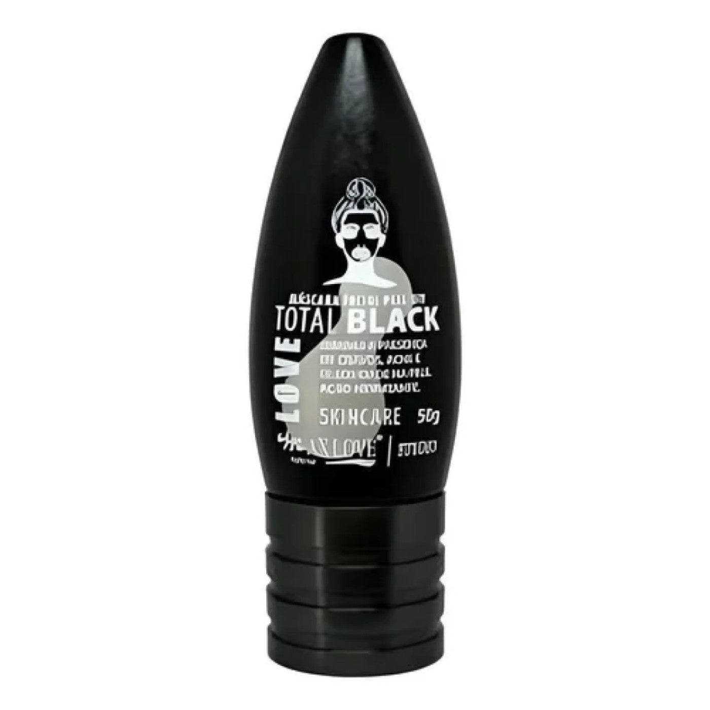 Mascara Facial Peel Off Total Black Dia Max Love