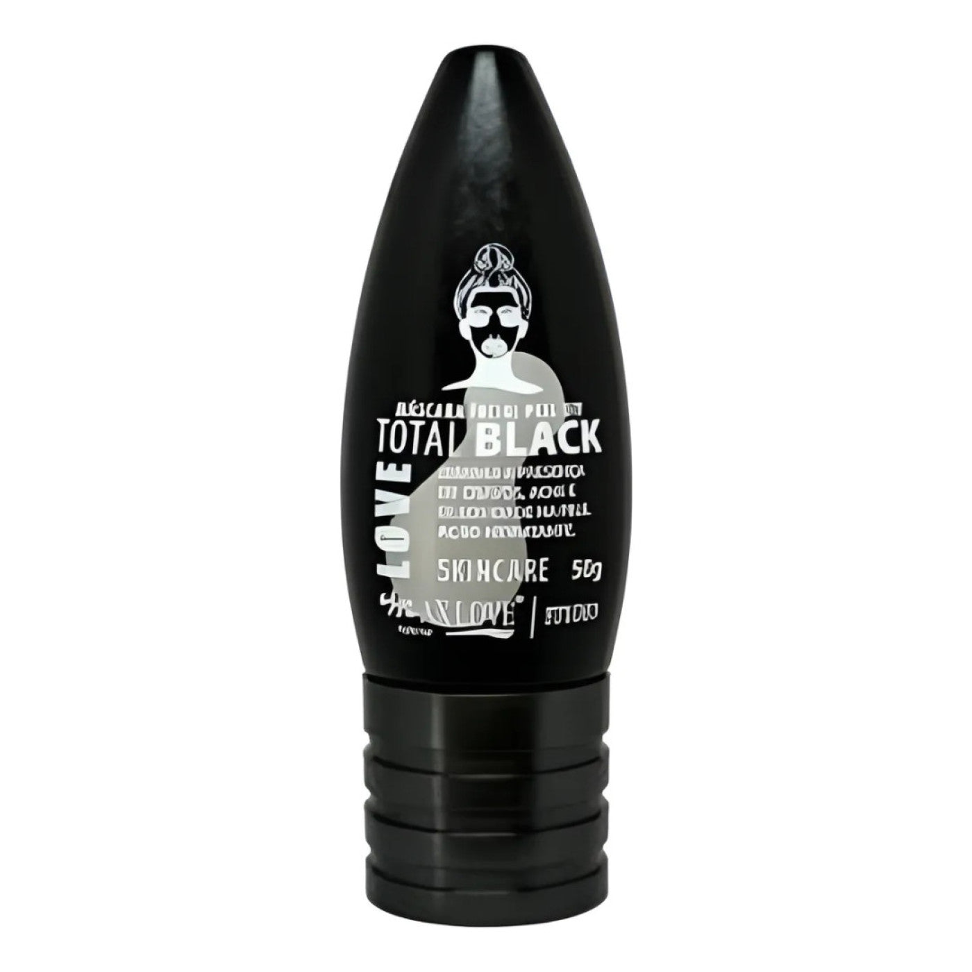Mascara Facial Peel Off Total Black Dia Max Love