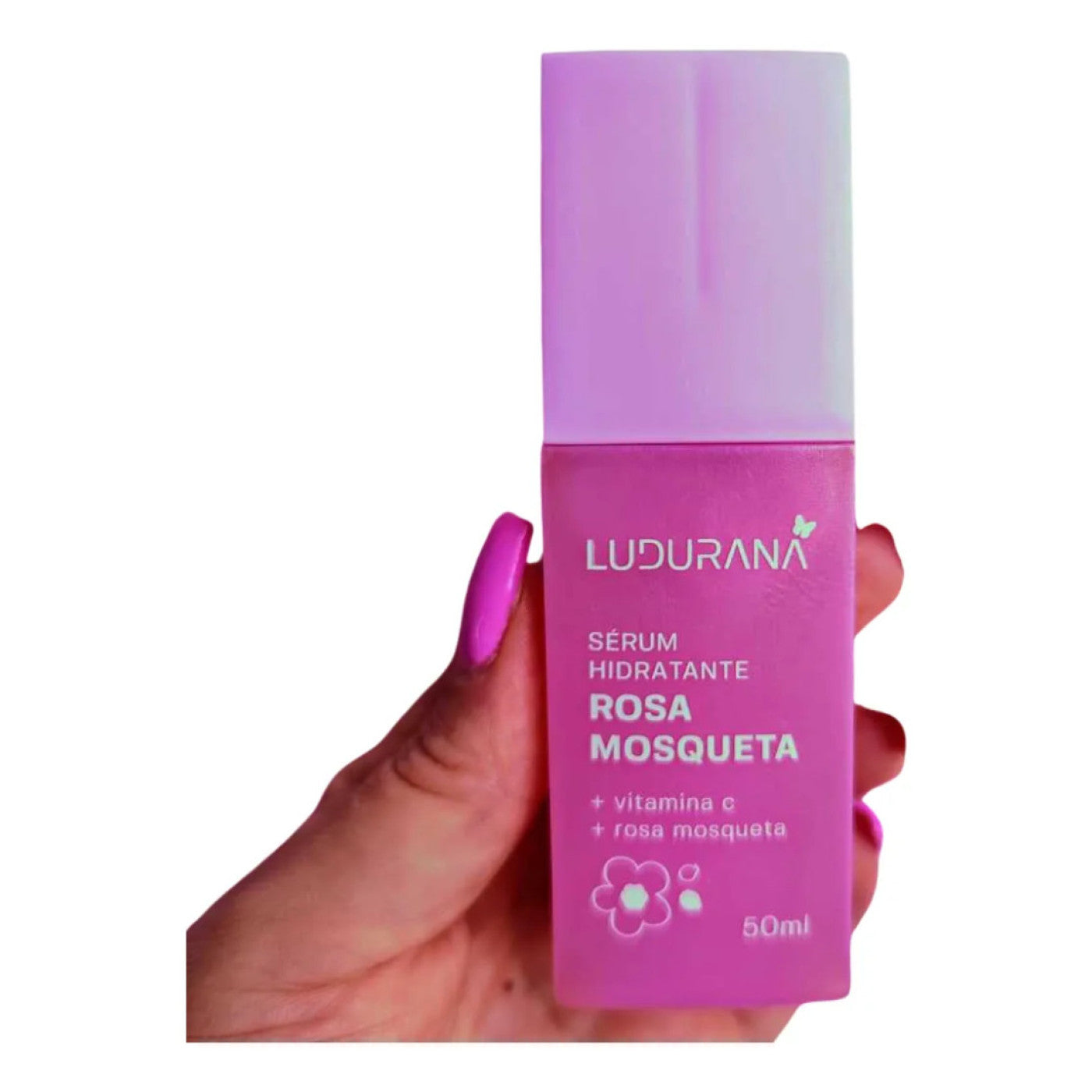 Sérum Facial Hidratante Ludurana Rosa Mosqueta Para O Rosto