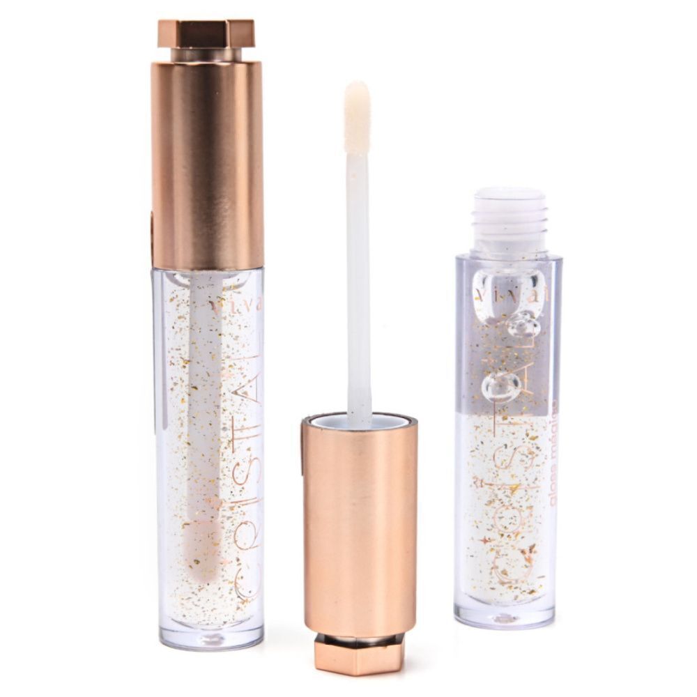 Lip Gloss Cristal Magico Vivai Reage Com Ph Transparente