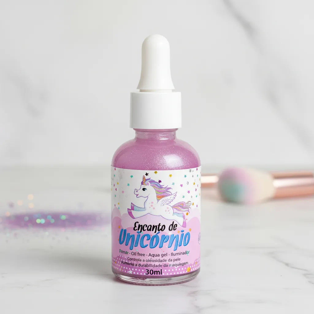 Phallebeauty Primer Encanto Unicornio - Frasco Rosa