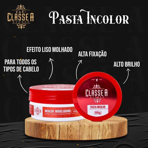Pasta Modeladora Incolor Classe A 160g