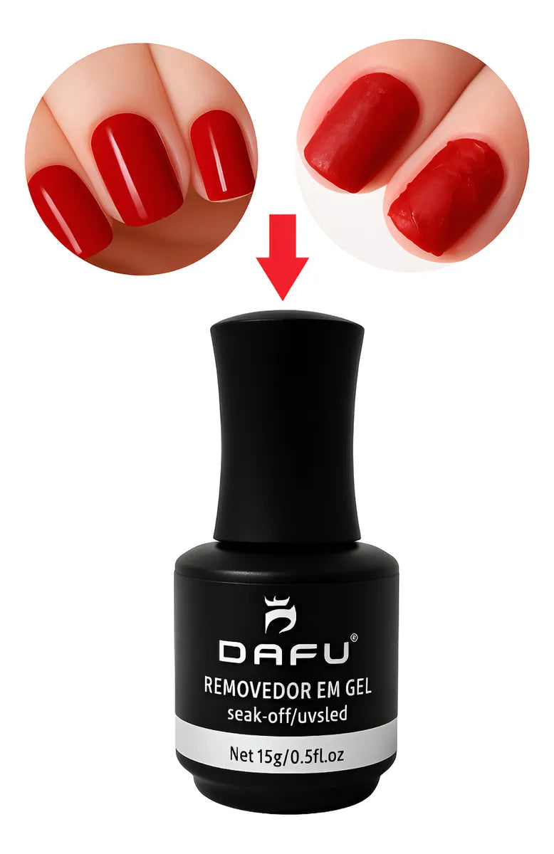 Removedor Gel Dafu 15ml Esmalte Uv Led Profissional