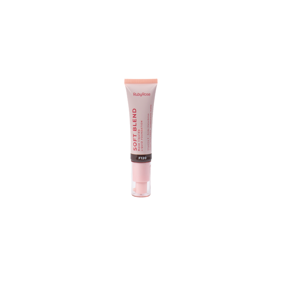 Base Líquida Soft Blend Ruby Rose 30g cor:F120