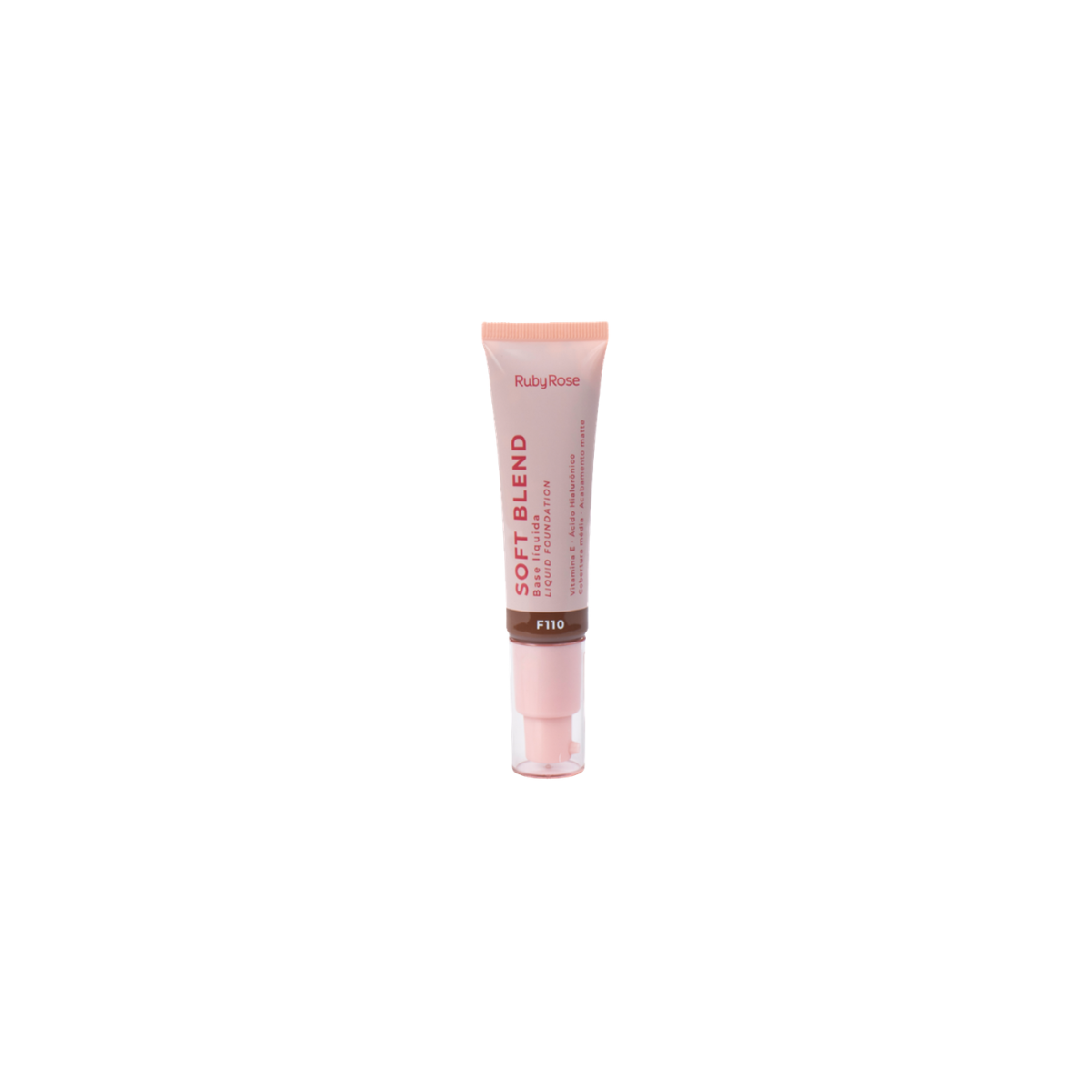 Base Líquida Soft Blend Ruby Rose 30g cor:F110