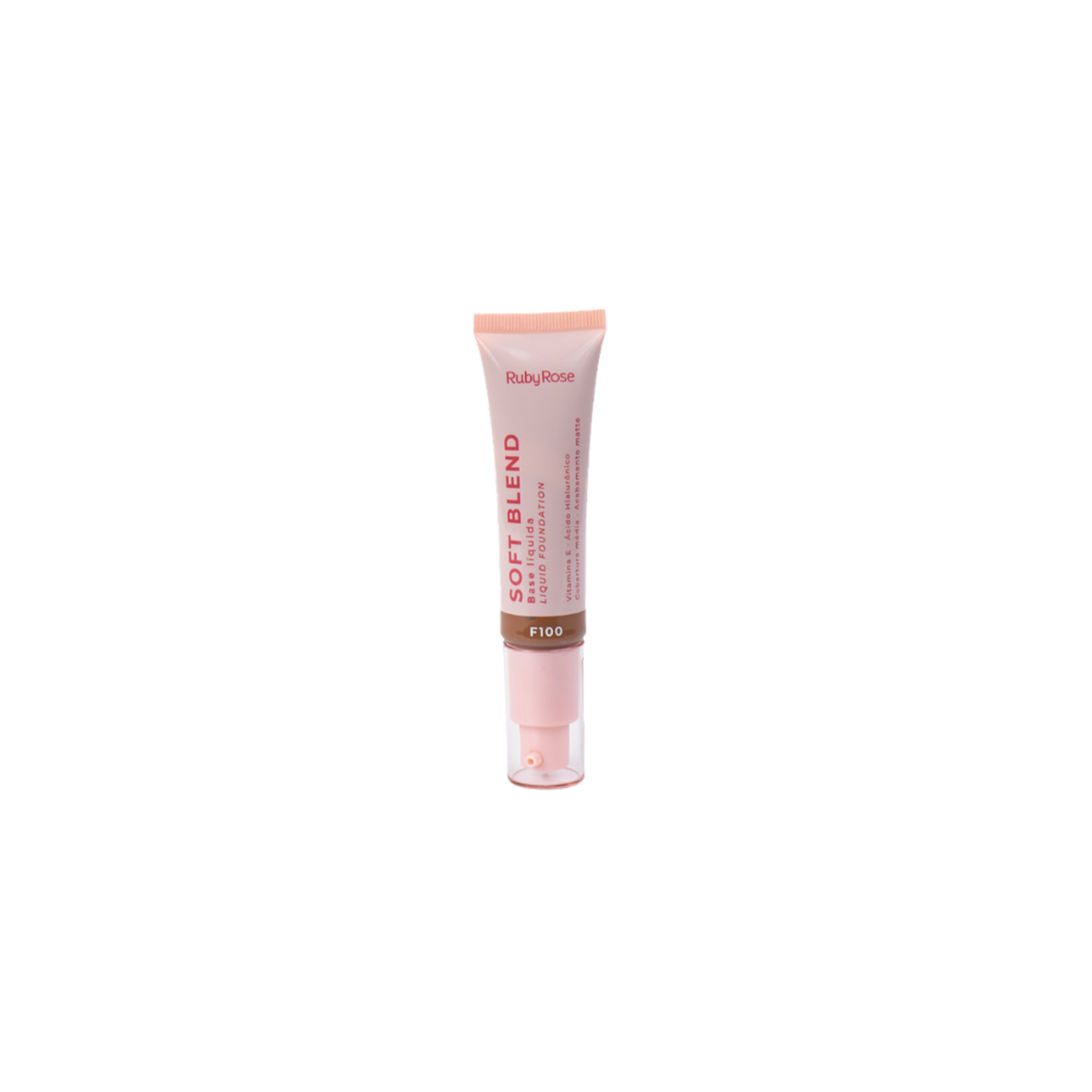 Base Líquida Soft Blend Ruby Rose 30g cor:F100