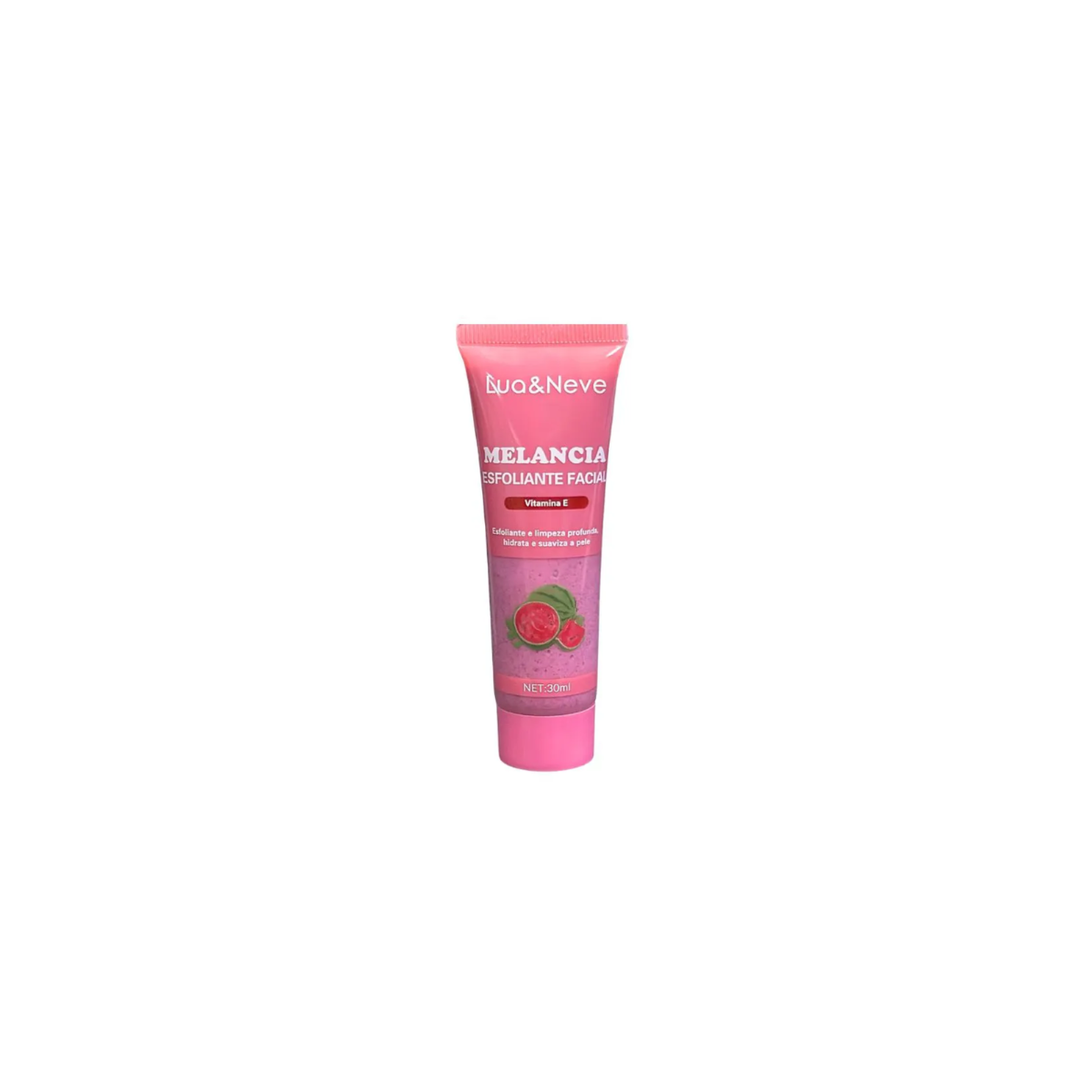 Esfoliante Facial Melancia 30ml Lua e Neve