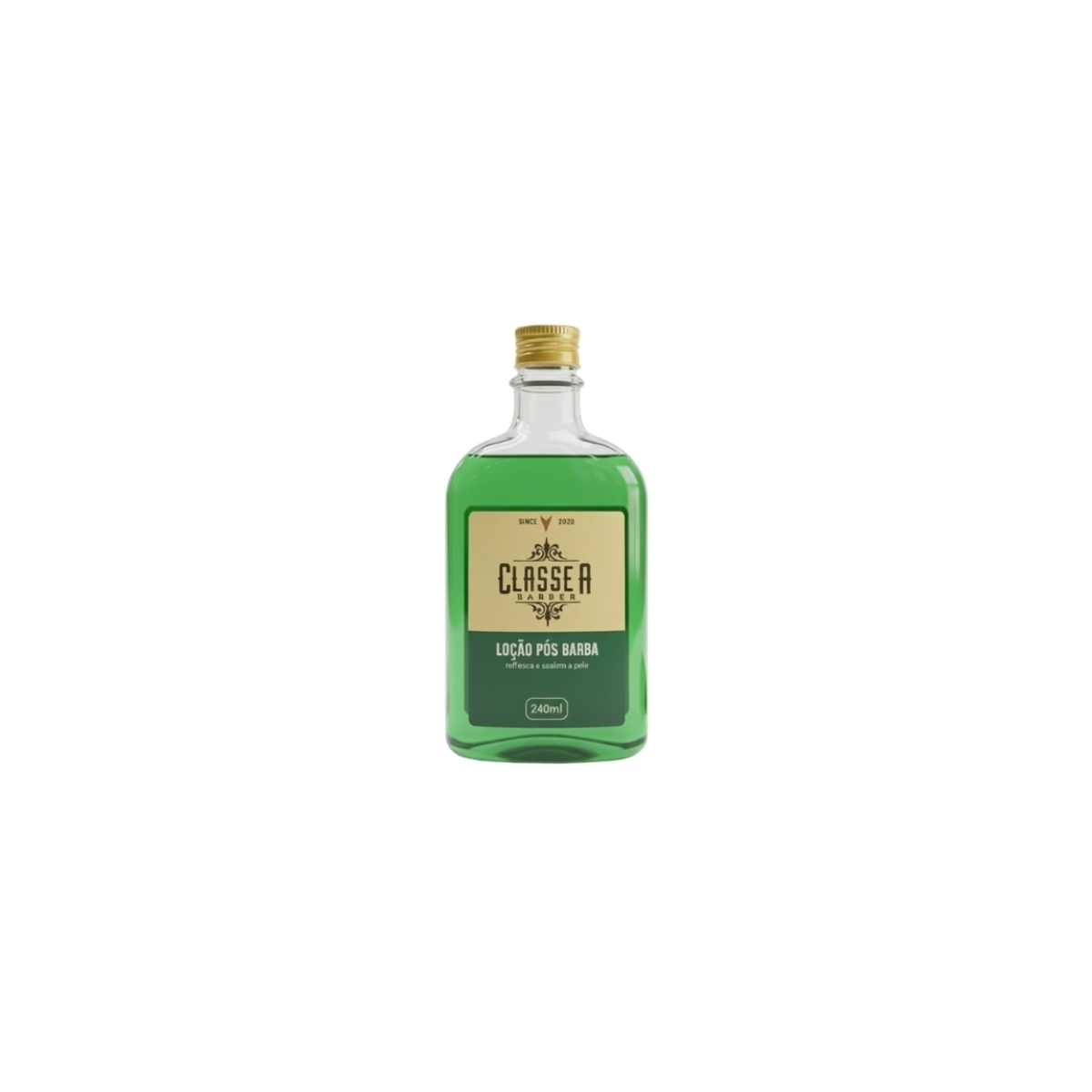 Loção Pós Barba Classe A Verde Premium 240ml