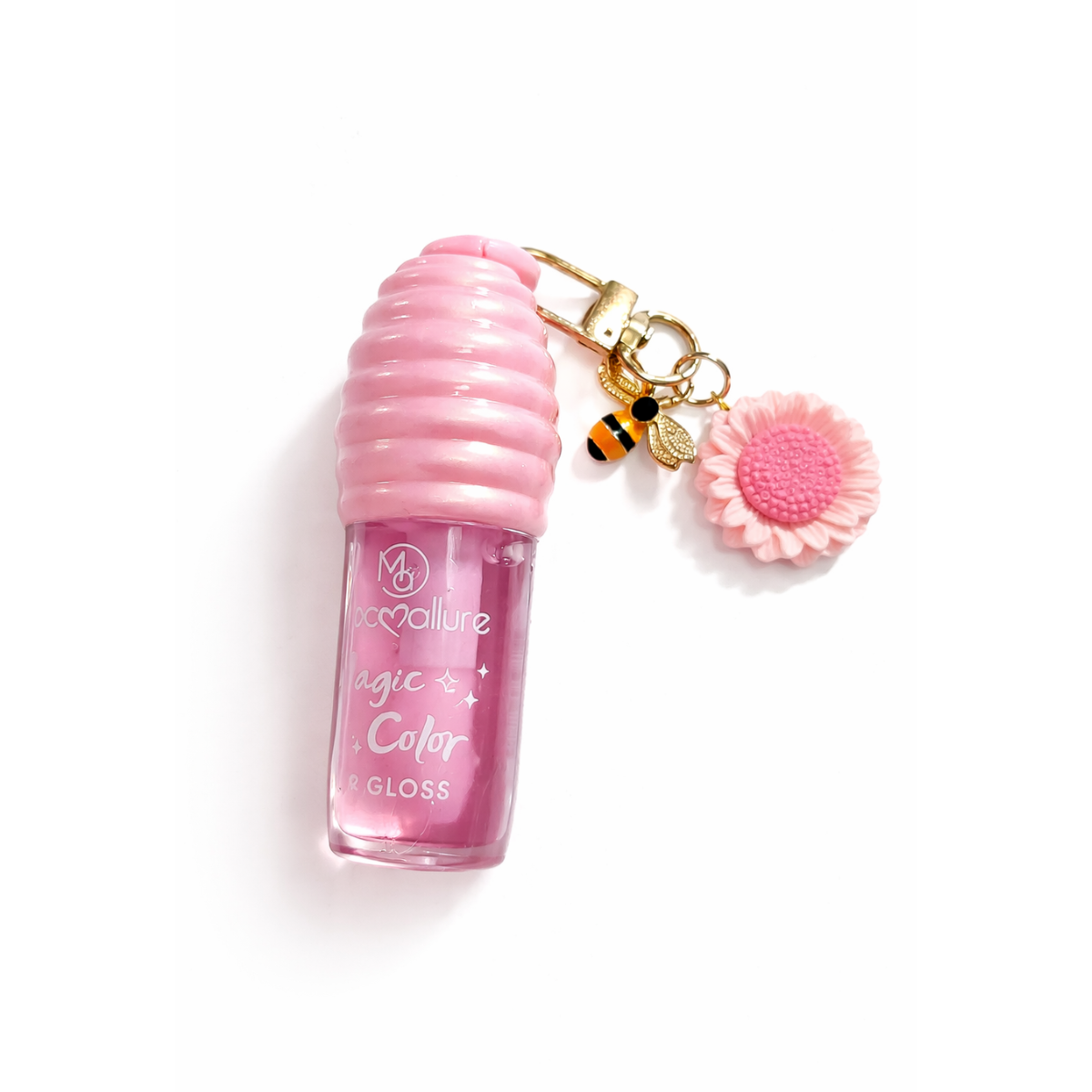 Lip Gloss Magic Color C/ Chaveiro Mocallure Cor:01