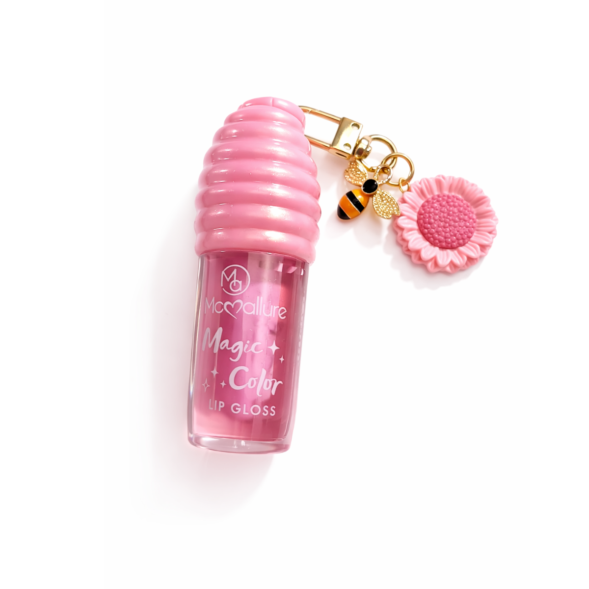 Lip Gloss Magic Color C/ Chaveiro Mocallure Cor:02